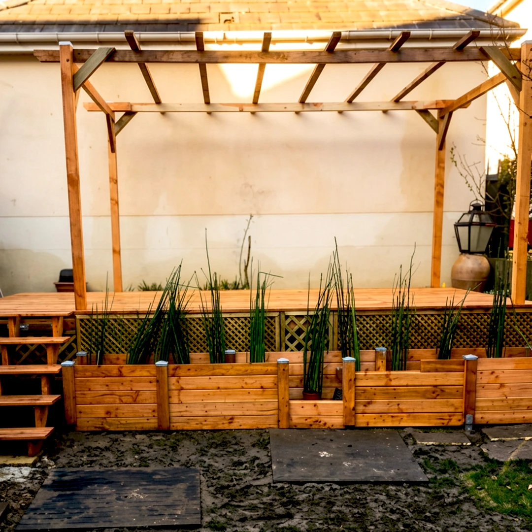 Réalisation Midey Paysage - Terrasse en bois