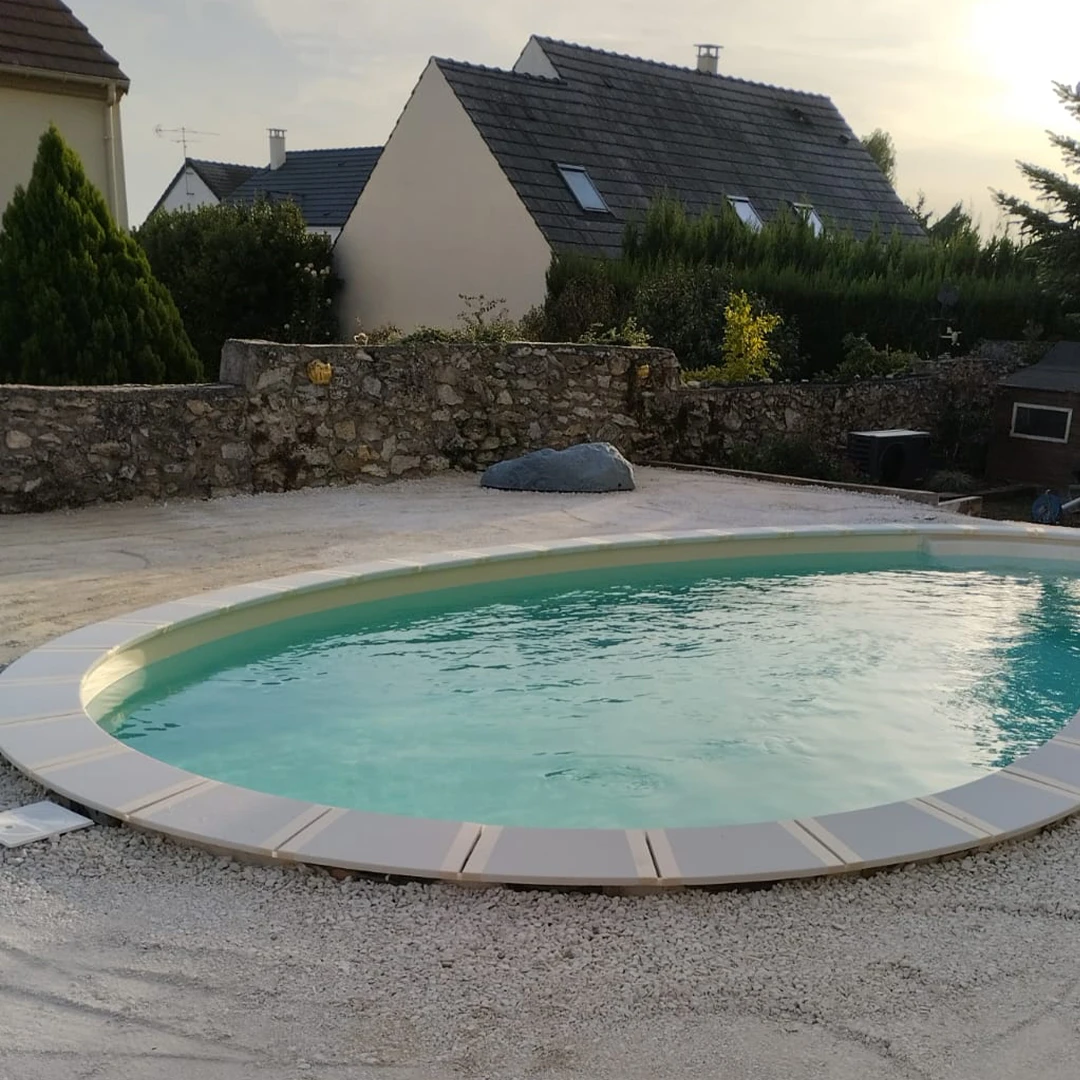 Réalisation Midey Paysage - Sol en béton drainant