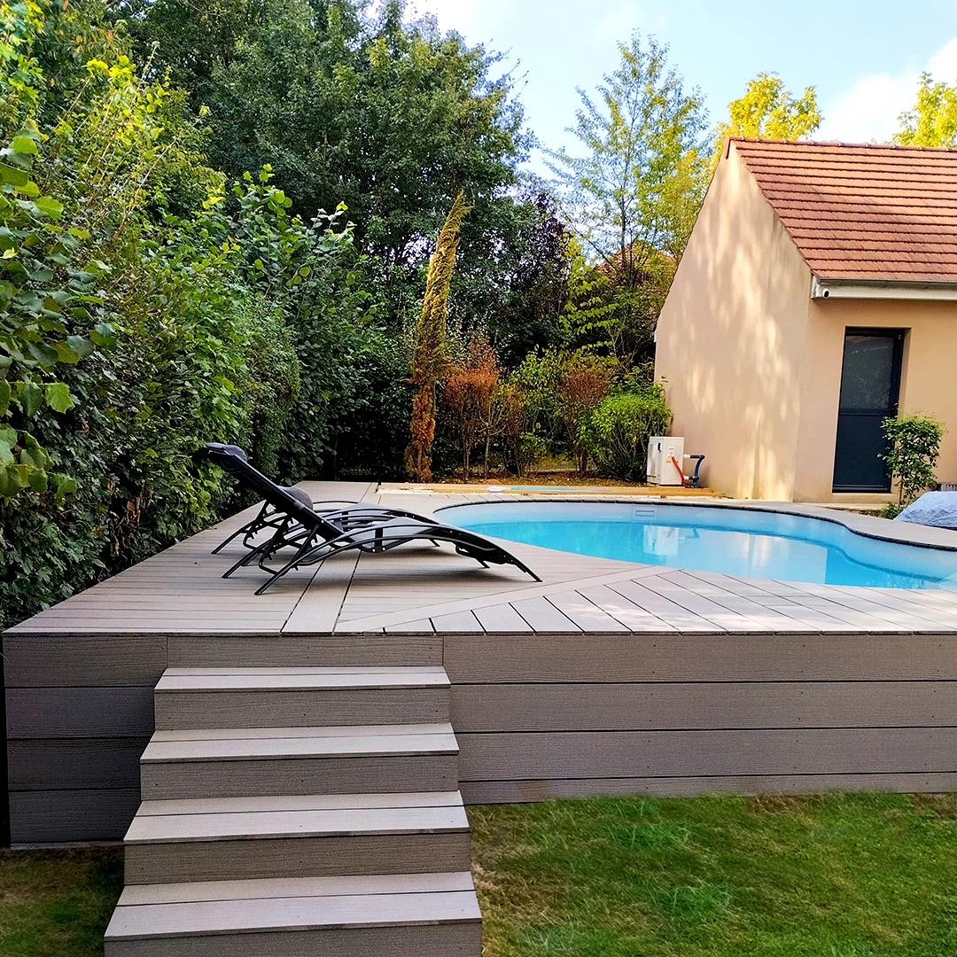 Réalisation Midey Paysage - Terrasse en bois